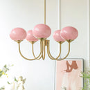 Ljojo French Retro Cream Style Chandelier Wall Sconce for Luxury Living Room Lighting