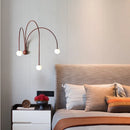 Ljojo Nordic Designer Led Wall Lamp Modern Living Room Bedroom Glass Light Indoor Minimalist Fixture