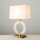 Ljojo Marble Table Lamp - Modern LED Desk Light for Home Decor