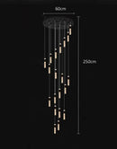 Ljojo LED Ring Pendant Light for Modern Home Decor and Indoor Lighting