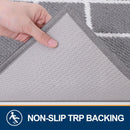 Ljojo Low-Profile Indoor Doormat Washable Absorbent Resist Dirt Non Slip Entryway Mats