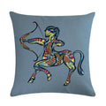 Gemini Libra Taurus Pillow Case by Ljojo: Linen Sofa Car Decorative Cover