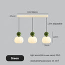 Ljojo Elegant LED Pendant Light Modern Chandelier Fixture for Bedroom Dining Room