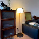 Modern Glass & Solid Wood Floor Lamp for Living Room by Ljojo - Stylish Standing Reading Light