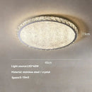 Modern Crystal Ceiling Lamp LED Glossy Living Room Bedroom Dining Room Interior Decoration Ljojo