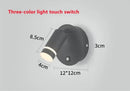 Ljojo LED Spotlight USB Rechargeable Wall Lamp for Living Room - Indoor Bedroom Decor Lighting