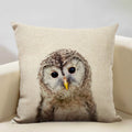 Animal Print Cushion 45x45cm for Sofa, Car Seat & Living Room Decor by Ljojo