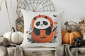 Cute Ghosts with Stars Halloween Pillow Cover by Ljojo