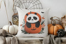 Cute Ghosts with Stars Halloween Pillow Cover by Ljojo