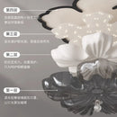 Ljojo Modern Light Luxury Bedroom Ceiling Light Designer Master Bedroom Lamp Black Gold Glass Metal