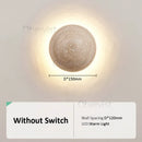 Natural Travertine Wall Light Yellow Stone LED Indoor Corridor Aisle Bedside Stair Atmosphere Lighting by Ljojo