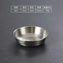 Ljojo 304 Stainless Steel Korean Food Storage Tray Snack Pan Kimchi Plate Kitchen Utensils