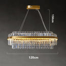 Chandelier Pendant Light - Luxury Crystal Ceiling Lamp for Bedroom - Ljojo