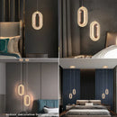 Ljojo Modern Alloy and Acrylic LED Chandelier - Gold Finish for Living Room, Dining, and Lobby Decor