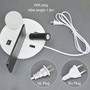 Ljojo LED Reading Wall Light with USB Charging, Wireless Sconce & Phone Switch.