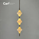 Nordic Modern Gourd Pendant Light for Study Bedroom Living Room by Ljojo
