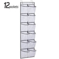 Ljojo™ Over the Door Shoe Organizer with Large Mesh Pockets