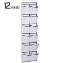 Ljojo™ Over the Door Shoe Organizer with Large Mesh Pockets