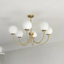 Nordic Glass Pendant Light Chandelier for Living Room by Ljojo