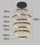 Ljojo LED Chandelier for Modern Dining Room - Indoor Ceiling Lighting
