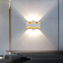 Ljojo 12W LED Wall Lamps: Modern Bedroom & Dining Room Lighting, Waterproof Aluminum Build