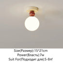 Ljojo LED Round Ceiling Light: Modern Room Balcony Aisle Cloakroom Decoration Home Lighting