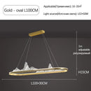 Ljojo Snow Mountain LED Chandelier | Chinese Style Pendant Light for Living & Dining Room