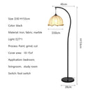 Nordic Linen Fabric LED Floor Lamp for Living Room Ljojo Lighting Fixtures