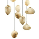 Modern Spanish Marble Chandelier Elegant Bedroom Lighting by Ljojo