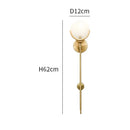 Ljojo Modern Marble Wall Lamp LED Minimalist Indoor Lighting Fixture for Living Room Bedroom Dining