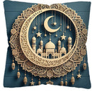 Ljojo 3D Castle Crescent Moon Pillowcase - Home Room Decoration