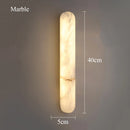 Natural Marble LED Wall Sconce Modern Lighting Fixture by Ljojo for Home Decor