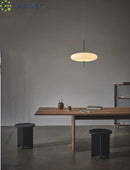Ljojo Nordic Flying Saucer UFO Iron LED Pendant Light Modern Chandelier for Living Room
