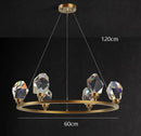 Ljojo LED Chandeliers: Modern Pendant Lighting for Dining Room, Ceiling Hanging Lamps