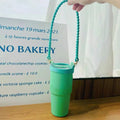 Ljojo 30/40 oz Silicone Tumbler Handle - Portable Cup Strap for Stanley Cup