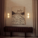 LED Wall Light Modern Marble Sconce | Bedroom Dining Room Art Deco | Ljojo