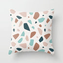 Ljojo Mid Century Geometry Abstract Pillow Case for Home Sofa Decor