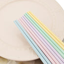 Ljojo Love Chopsticks Set: 5 Pairs Reusable Alloy Sushi Sticks with Non-Slip Grip