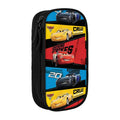 Ljojo Lightning Mcqueen Car Double Layer Pencilcase - Large Capacity Office Accessories