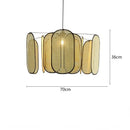 Japanese Bamboo Woven Rattan Chandelier Pendant Lamp - Modern Minimalist Restaurant Homestay Decor by Ljojo