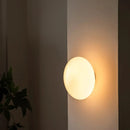 Ljojo Modern Art Glass Wall Lamp for Hotel Restaurant Living Room Decor
