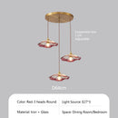 Nordic Glass Chandelier Stylish LED Pendant Light for Home Decor by Ljojo
