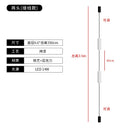 Ljojo Modern LED Floor Lamp for Bedroom and Living Room Lighting