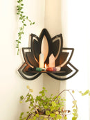 Ljojo™ Lotus Floating Wall Shelf Ledge Crystal Display Home Decor.