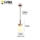 Natural Stone Yellow Travertine Pendant Lamp for Bedroom - Ljojo
