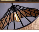 Hemp Rope Pendant Ceiling Chandelier | Classic Retro Antique Industrial Dining Room Light