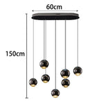 Ljojo LED Pendant Light Chandeliers for Living Room Staircase Indoor Lighting