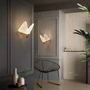 LED Wall Lamp Modern Creative Nordic Butterfly Wall Light by Ljojo