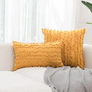 Cotton Linen Cushion Cover Set by Ljojo: Soft, Decorative Pillowcase for Living Room Sofa