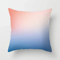 Gradient Ice Cream Color Polyester Pillow Cover by Ljojo - 45x45CM